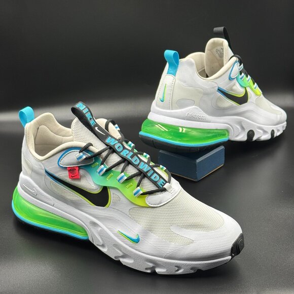 Nike Air Max 270 React 'Worldwide Pack - White' - Picture 7 of 12